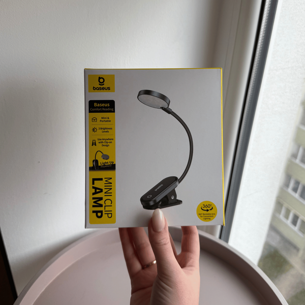 Лампа для читання "Baseus mini clip lamp" фото