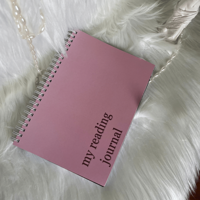Читацький щоденник на спіралі рожевий фото