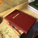 Читацький щоденник "100 книжок" Бургунді А5 фото 1