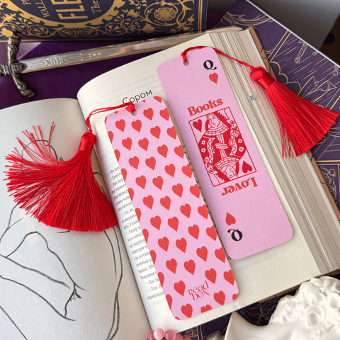 Закладка з китицею для книг "Books Lover" фото